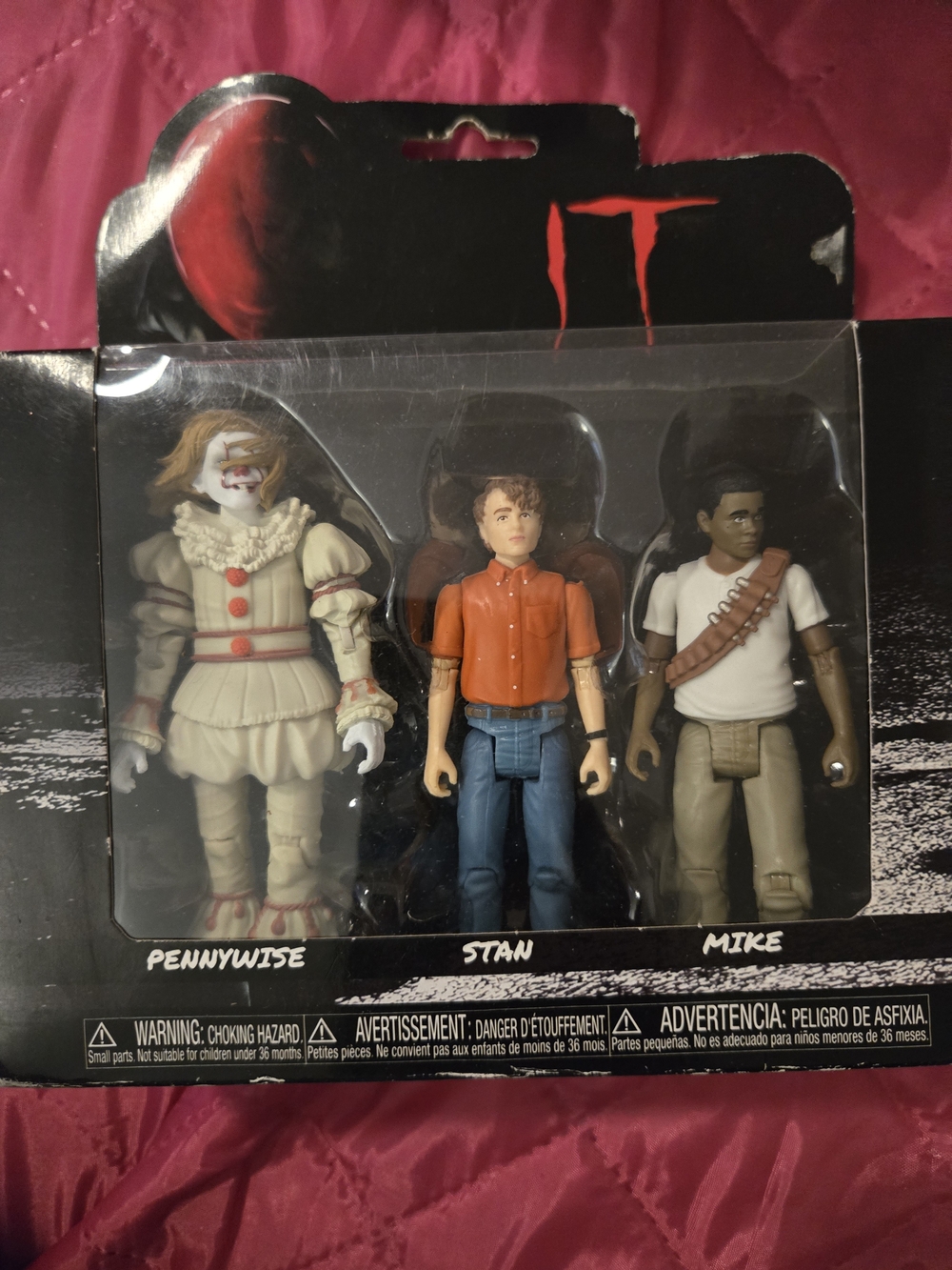 Funko IT 3-Figure Set - White, Orange, Blue, Tan
